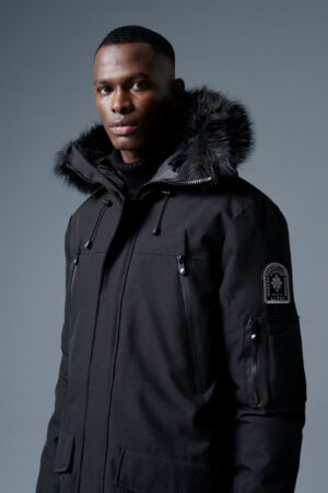 Parka homme capuche fourrure amovible chaude et déperlante ASPEN
