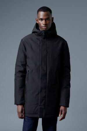 Parka homme imperméable avec capuche ajustée Mont City
