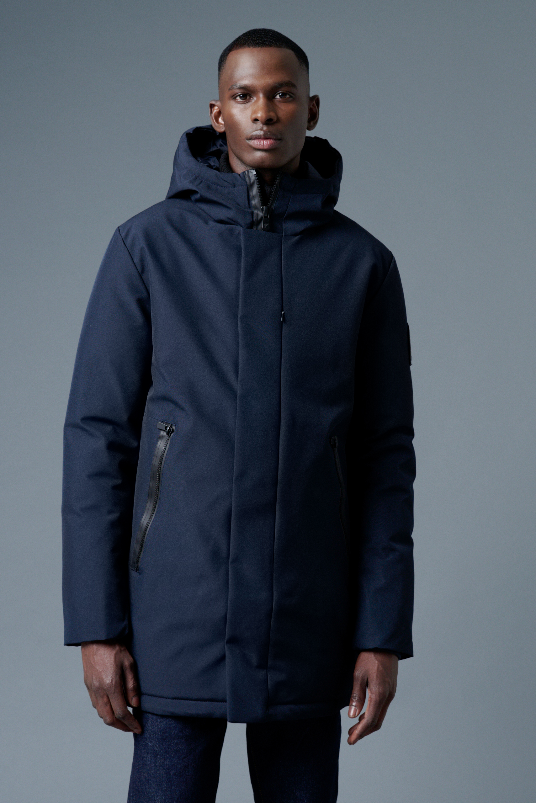 Parka Imperméable HKM Bleu – Taille XL, Occasion Bon état