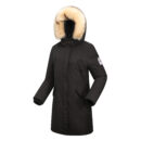 Parka Cintrée Mi-Longue Femme